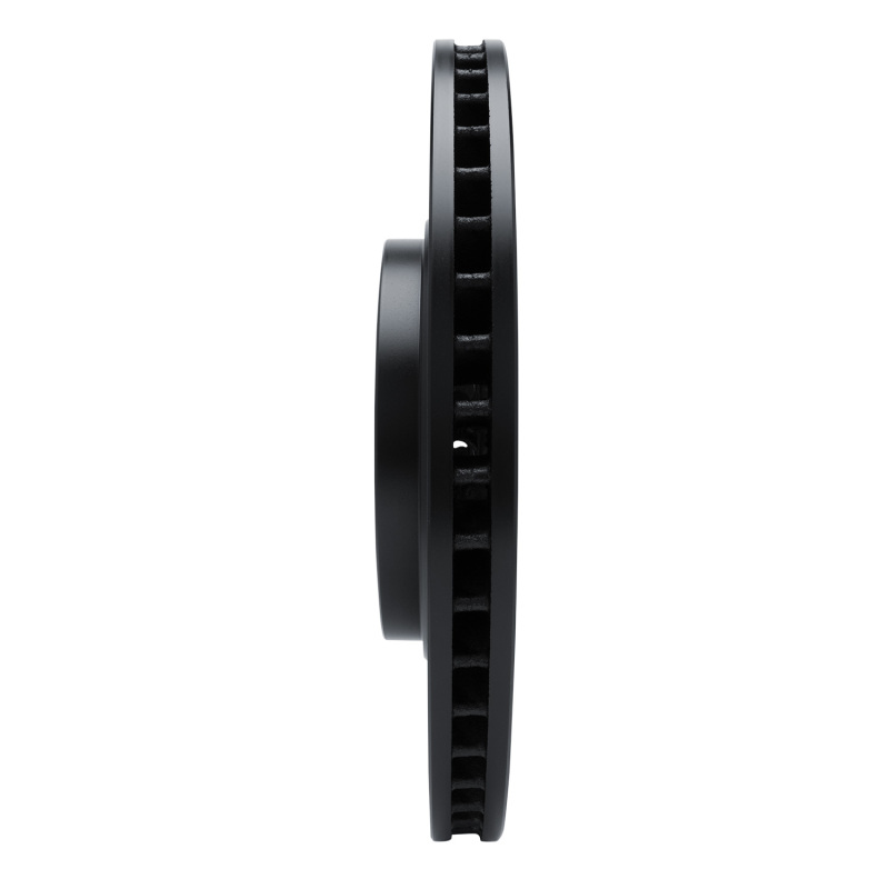 Lexus RX350h Brake Rotor (1) - Front Left - R1 Concepts - Drilled & Slotted - Black - `20-`25